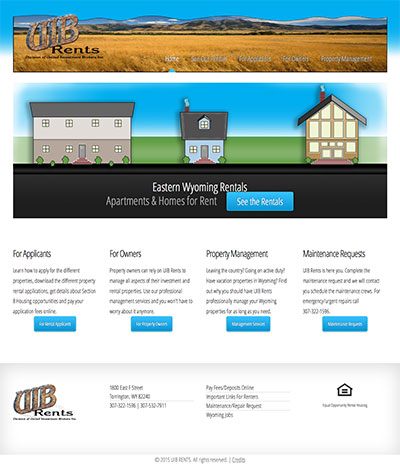 Rental Site Responsive Design